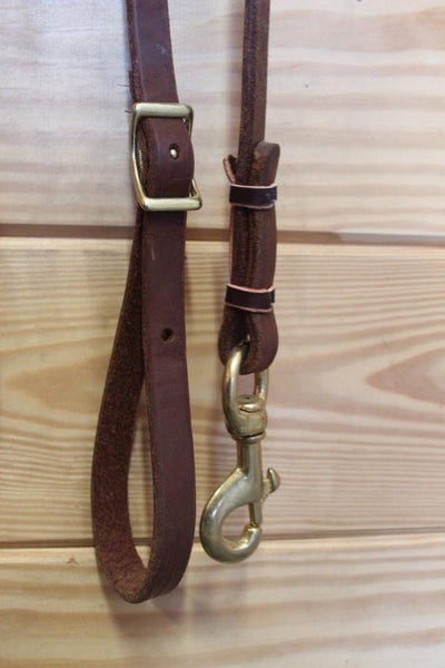 Cheaney Harness Roping Reins with Snap & Buckle